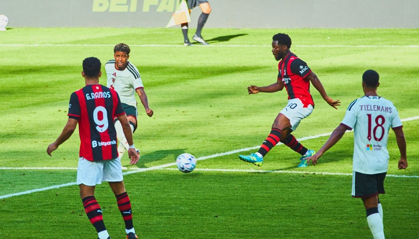 Super mecz na Tarczyński Arenie: Manchester United grał z AC Milan