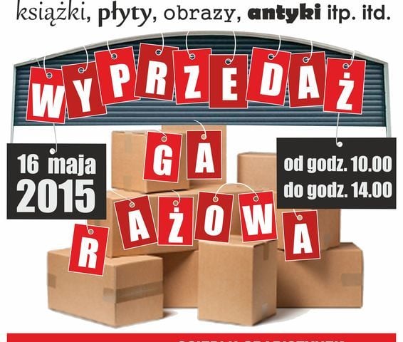 Wyprzedaż garażowa na Grabiszynku