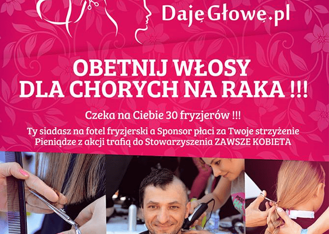 Daj głowę na Solnym – zmień fryzurę, by pomóc chorym
