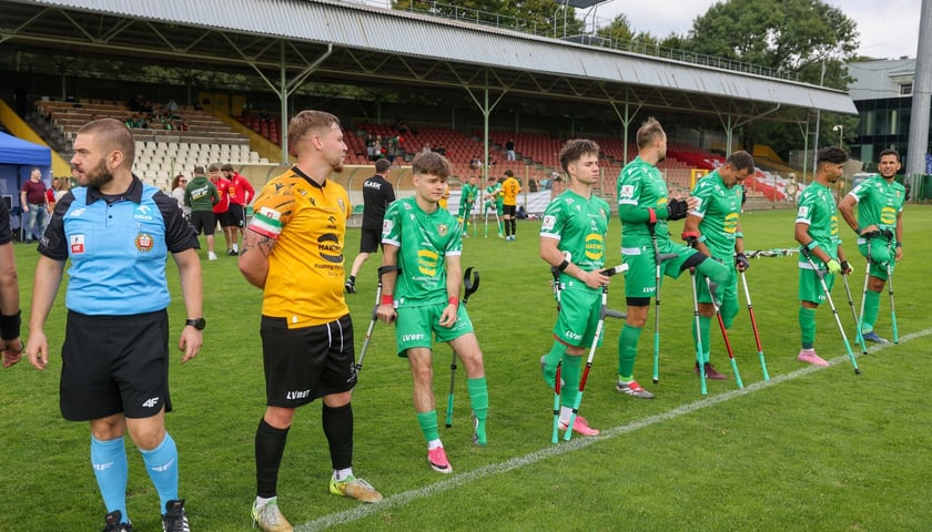 Mecz Śląska Wrocław z Wisłą Kraków – pierwszy dzień IV Turnieju Orlen Amp Futbol