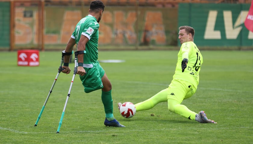 Mecz Śląska Wrocław z Wisłą Krak&oacute;w &ndash; pierwszy dzień IV Turnieju Orlen Amp Futbol