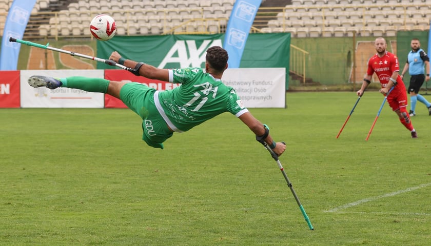 Mecz Śląska Wrocław z Wisłą Krak&oacute;w &ndash; pierwszy dzień IV Turnieju Orlen Amp Futbol
