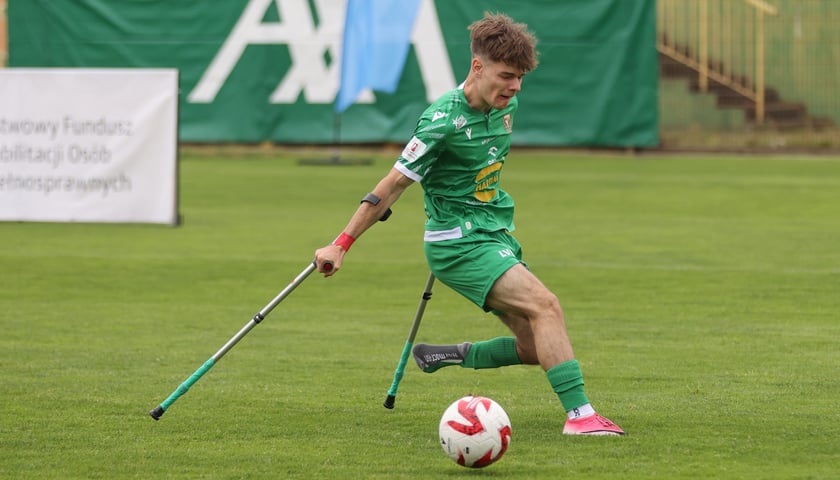 Mecz Śląska Wrocław z Wisłą Krak&oacute;w &ndash; pierwszy dzień IV Turnieju Orlen Amp Futbol