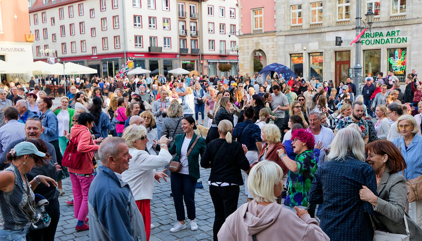Wrocławska Potańcówka na Rynku w sobotę 22 sierpnia