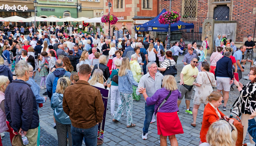 Wrocławska Potańcówka na Rynku w sobotę 22 sierpnia
