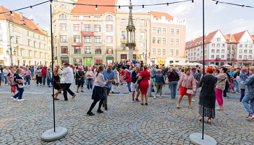 Wrocławska Potańcówka na Rynku w sobotę 22 sierpnia
