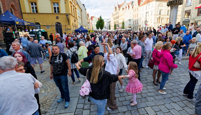 Wrocławska Potańcówka na Rynku w sobotę 22 sierpnia