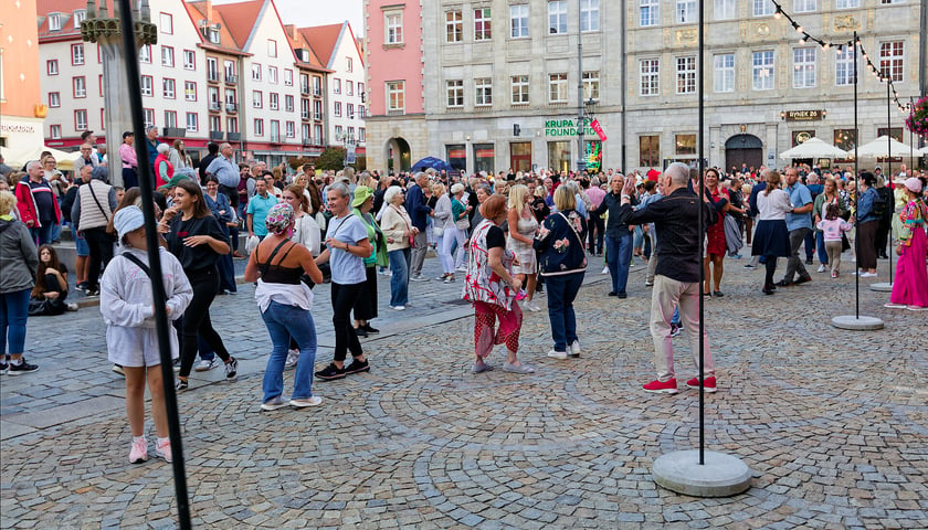 Wrocławska Potańcówka na Rynku w sobotę 22 sierpnia