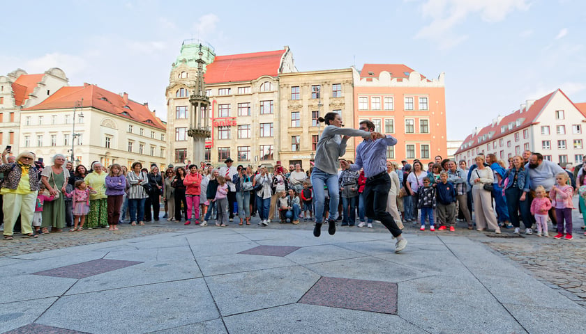 Wrocławska Potańcówka na Rynku w sobotę 22 sierpnia