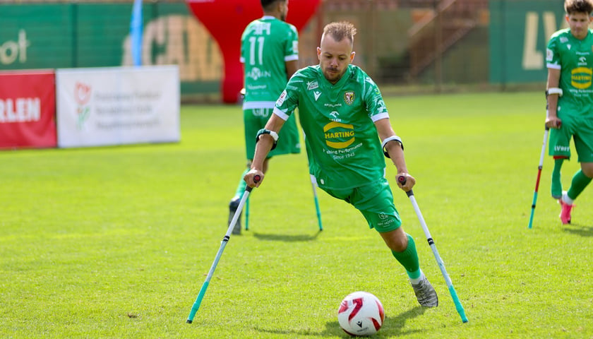 Drugi dzień IV Turnieju Orlen Amp Futbol – mecz Śląska Wrocław z Legią Warszawa