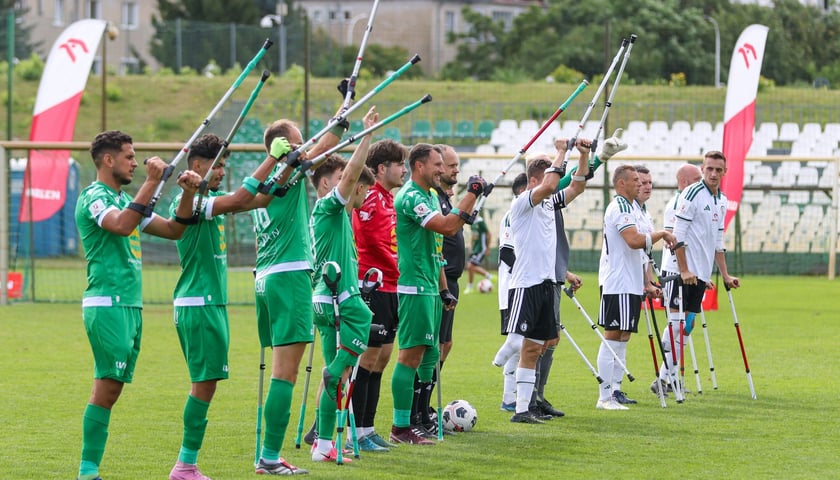 Drugi dzień IV Turnieju Orlen Amp Futbol – mecz Śląska Wrocław z Legią Warszawa