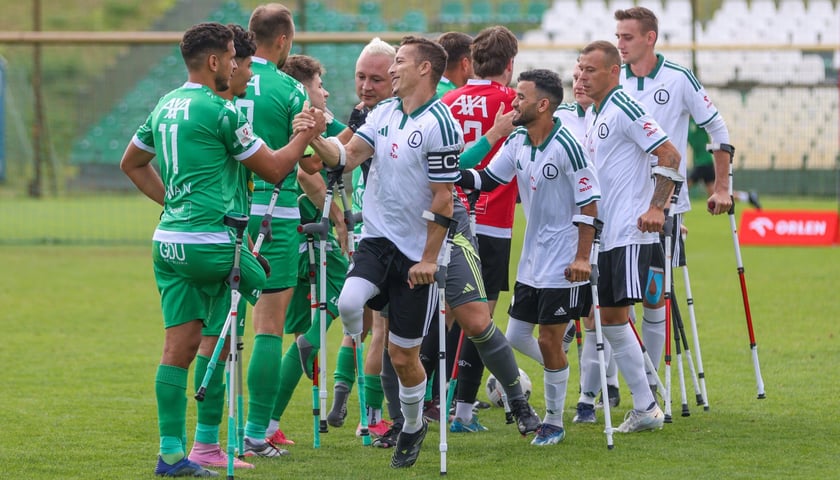 Drugi dzień IV Turnieju Orlen Amp Futbol – mecz Śląska Wrocław z Legią Warszawa