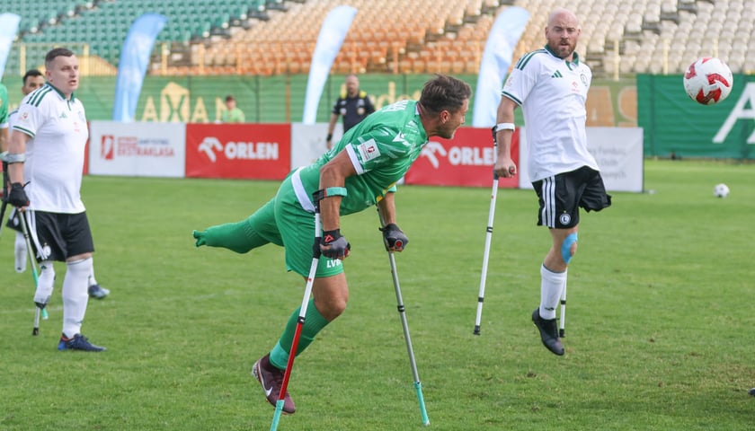 Drugi dzień IV Turnieju Orlen Amp Futbol – mecz Śląska Wrocław z Legią Warszawa