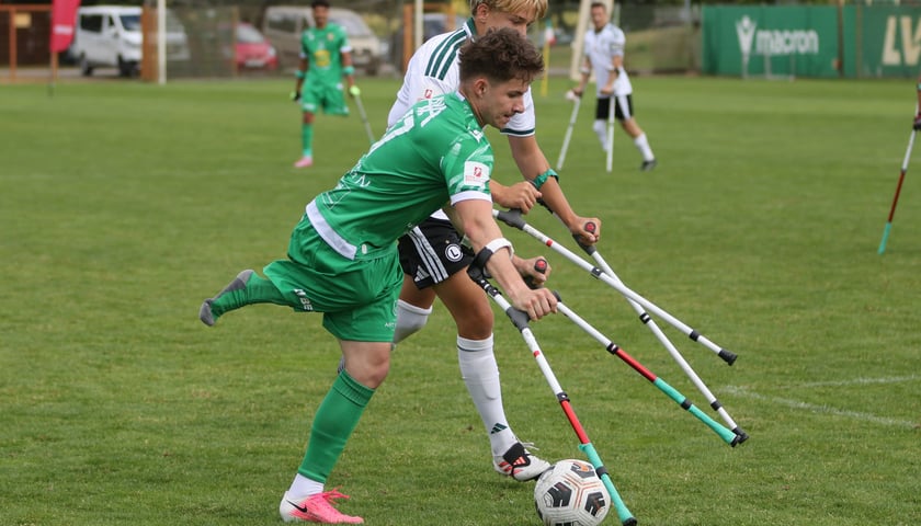 Drugi dzień IV Turnieju Orlen Amp Futbol – mecz Śląska Wrocław z Legią Warszawa