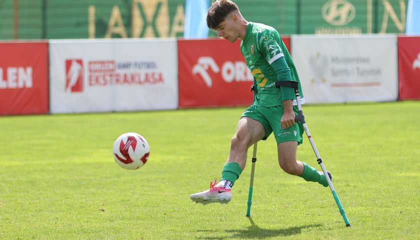 Drugi dzień IV Turnieju Orlen Amp Futbol – mecz Śląska Wrocław z Legią Warszawa