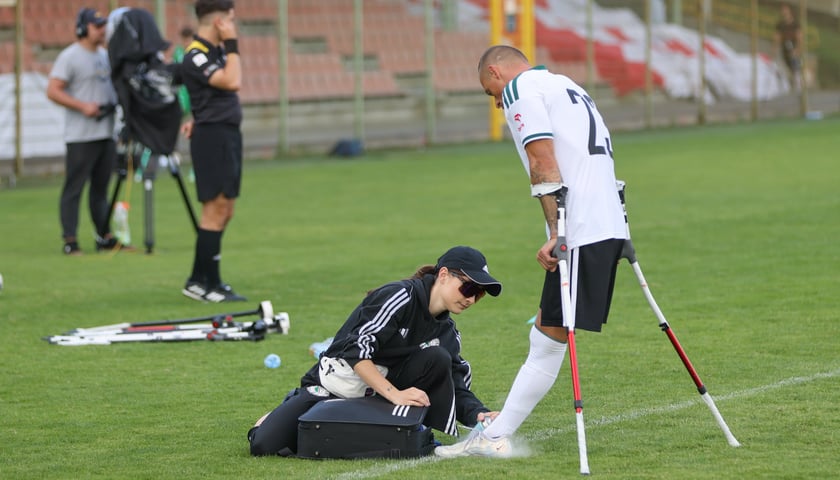 Drugi dzień IV Turnieju Orlen Amp Futbol – mecz Śląska Wrocław z Legią Warszawa