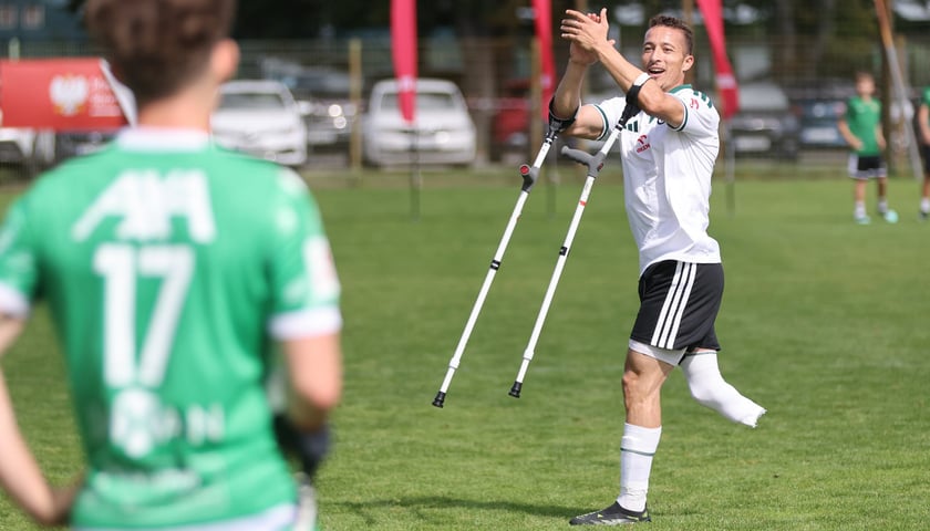 Drugi dzień IV Turnieju Orlen Amp Futbol – mecz Śląska Wrocław z Legią Warszawa
