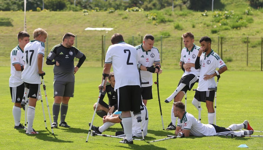 Drugi dzień IV Turnieju Orlen Amp Futbol – mecz Śląska Wrocław z Legią Warszawa