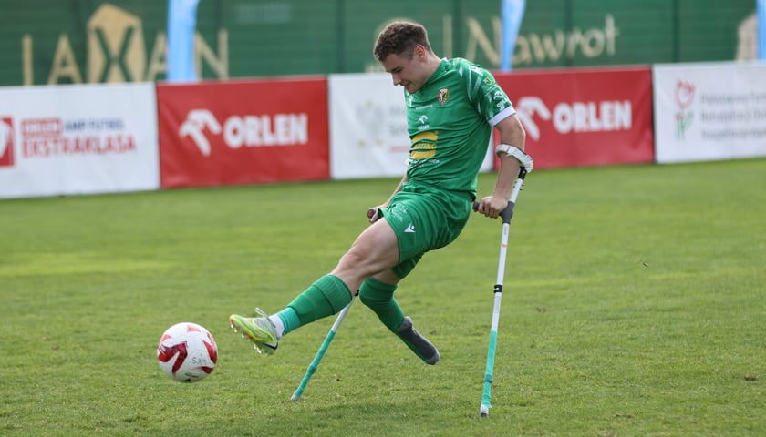 Drugi dzień IV Turnieju Orlen Amp Futbol – mecz Śląska Wrocław z Legią Warszawa
