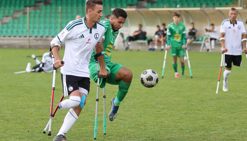 Drugi dzień IV Turnieju Orlen Amp Futbol – mecz Śląska Wrocław z Legią Warszawa