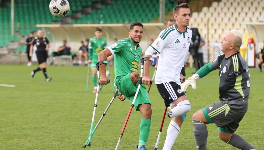 Drugi dzień IV Turnieju Orlen Amp Futbol – mecz Śląska Wrocław z Legią Warszawa