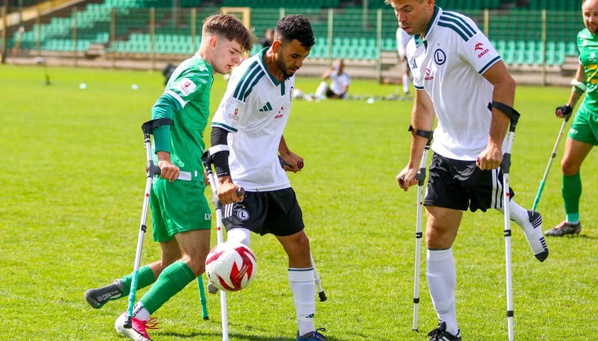 Drugi dzień IV Turnieju Orlen Amp Futbol – mecz Śląska Wrocław z Legią Warszawa