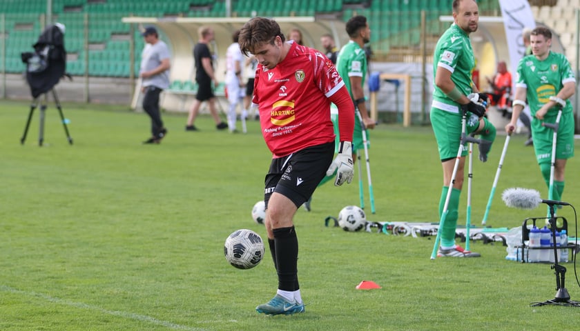 Drugi dzień IV Turnieju Orlen Amp Futbol – mecz Śląska Wrocław z Legią Warszawa