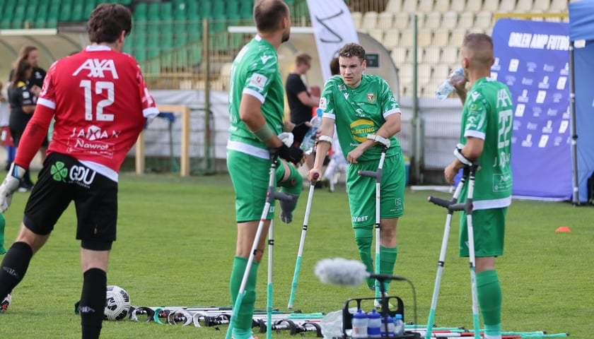 Drugi dzień IV Turnieju Orlen Amp Futbol – mecz Śląska Wrocław z Legią Warszawa