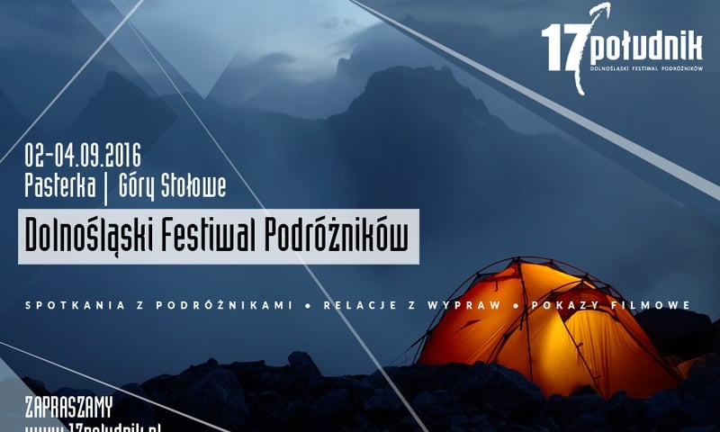 Dolnośląski Festiwal Podróżników 17 Południk już we wrześniu