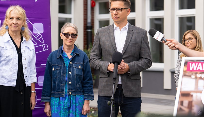 <p>Marcin Miedziński, zastępca dyrektora Departamentu Edukacji UM Wrocławia</p>
