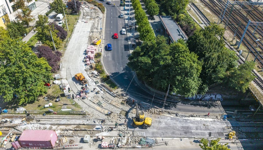 Remont torowiska na ulicach Stawowej i Peronowej