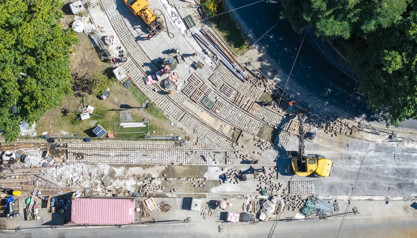 Remont torowiska na ulicach Stawowej i Peronowej