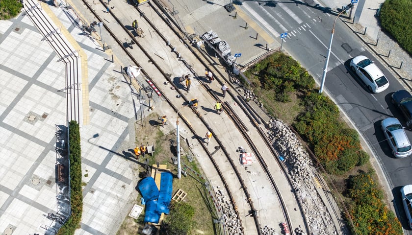 Remont torowiska na ulicach Stawowej i Peronowej