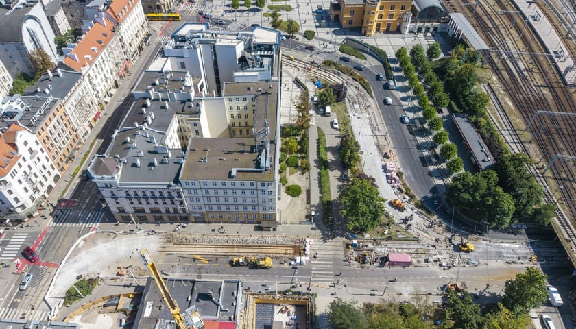Remont torowiska na ulicach Stawowej i Peronowej