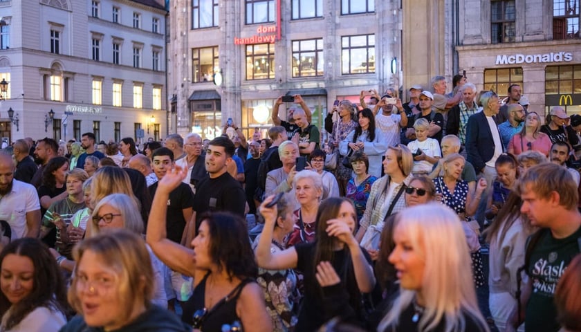 Potańc&oacute;wka na wrocławskim Rynku. Wrocław, 29.08.2026
