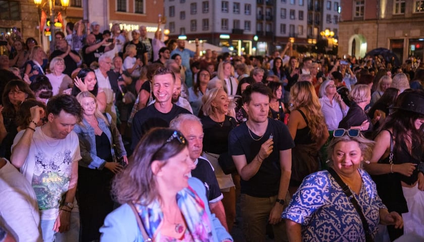 Potańc&oacute;wka na wrocławskim Rynku. Wrocław, 29.08.2026