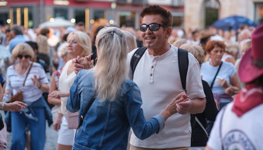Potańc&oacute;wka na wrocławskim Rynku. Wrocław, 29.08.2026