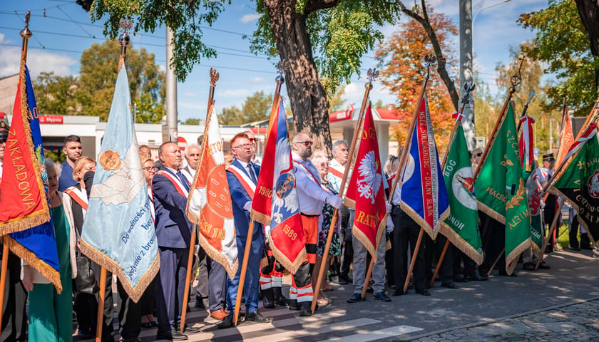 Wrocławskie obchody 46. rocznicy powstania Solidarności. Wrocław, 30.08.2026