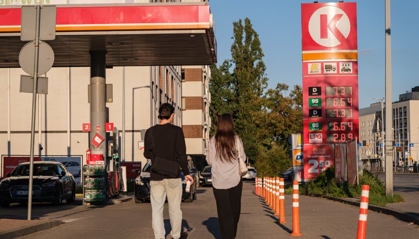 Stacja Circle K przy ul. Romana Dmowskiego we Wrocławiu, 31.08.2026 r.