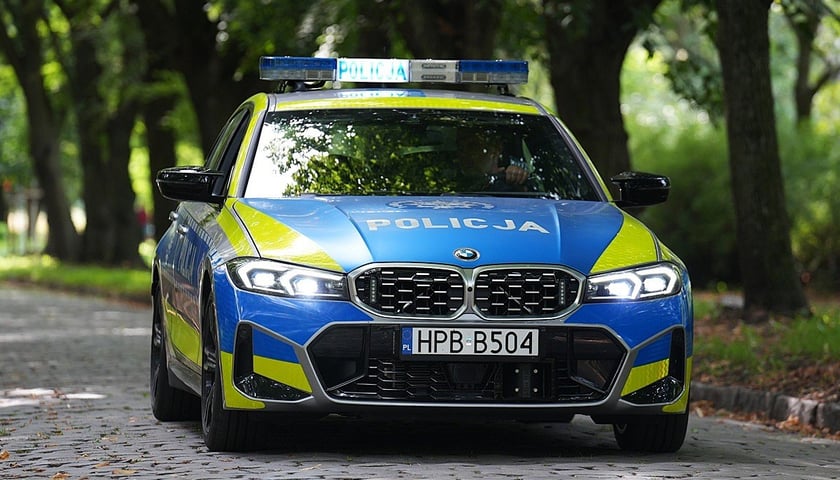 Nowe radiowozy Dolnośląskiej Policji.