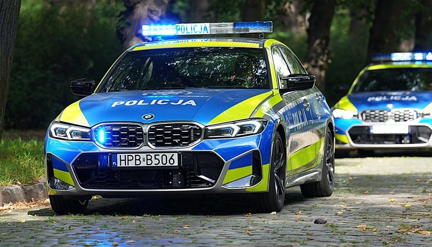 Nowe radiowozy Dolnośląskiej Policji.