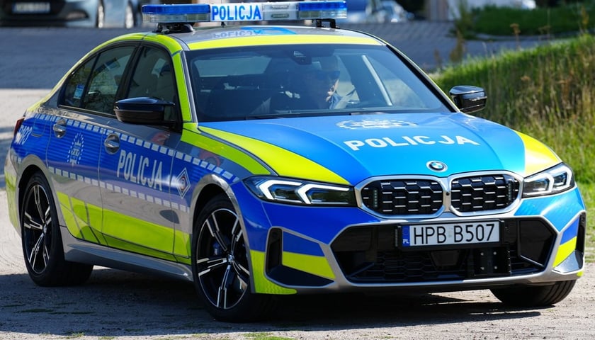 Nowe radiowozy Dolnośląskiej Policji.