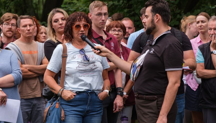 Spotkanie mieszkańców z urzędnikami w Parku Na Skraju na Brochowie (czwartek 3 września)