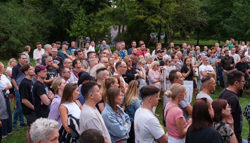 Spotkanie mieszkańców z urzędnikami w Parku Na Skraju na Brochowie (czwartek 3 września)