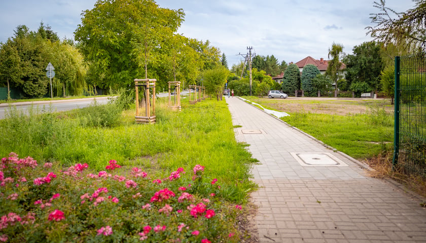 Chodnik przy ul. Kurpiów