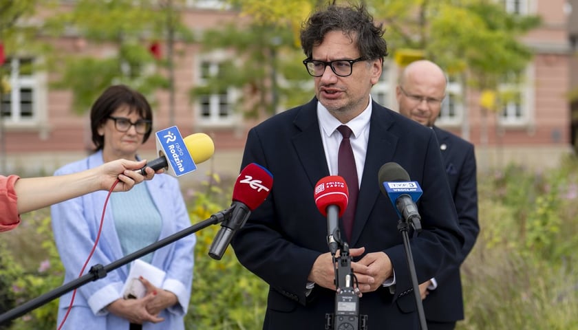 Mirosław Wróblewski, prezes Urzędu Ochrony Danych Osobowych. Na zdjęciu mężczyzna w garniturze