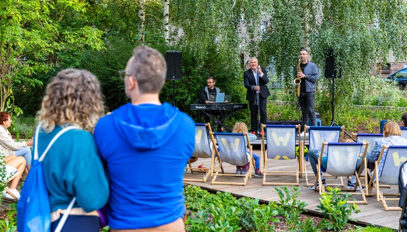Koncert muzyki na żywo w wykonaniu Tomka Krajewskiego