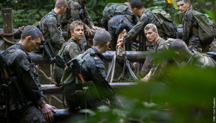 Szkolenie na Gujanie Francuskiej z udziałem podchorążego szkoły oficerskiej we Wrocławiu, zdjęcia: CMM 3REI / Cch Teudean