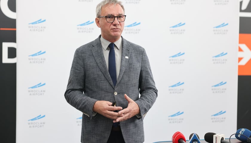 Wiceprezes Dariusz Kowalczyk, Port Lotniczy Wrocław, 7 września 2026