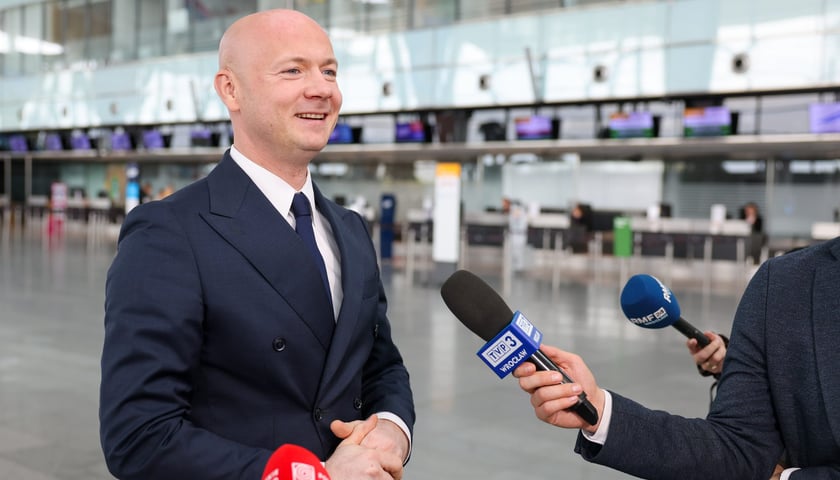 Prezes Karol Przywara, Port Lotniczy Wrocław, 7 września 2026